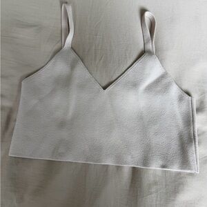 White V-Neck bralette  - Women